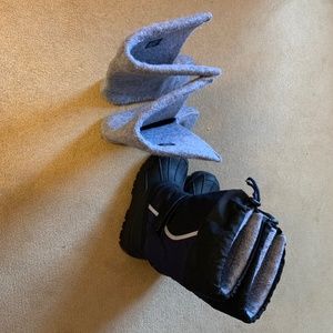 LL Bean Northwoods kids boots. Size 3. Bright Navy.